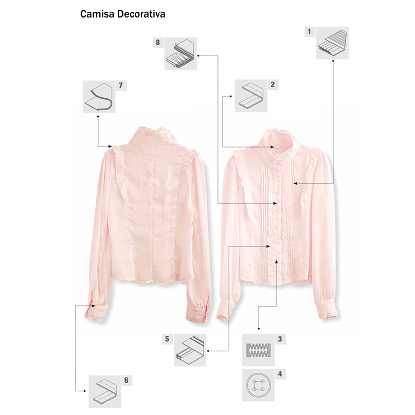 Camisa Decorada